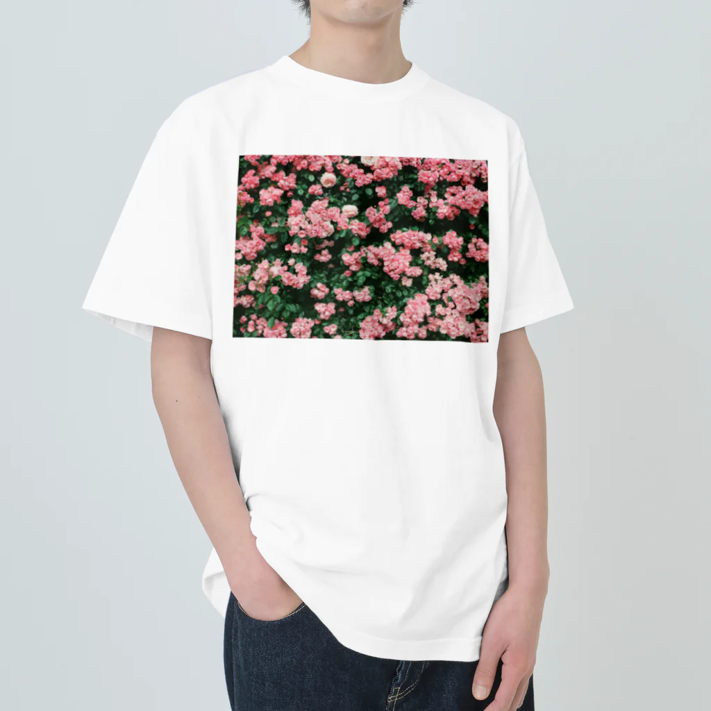 やまてるのROSE WALL Heavyweight T-Shirt