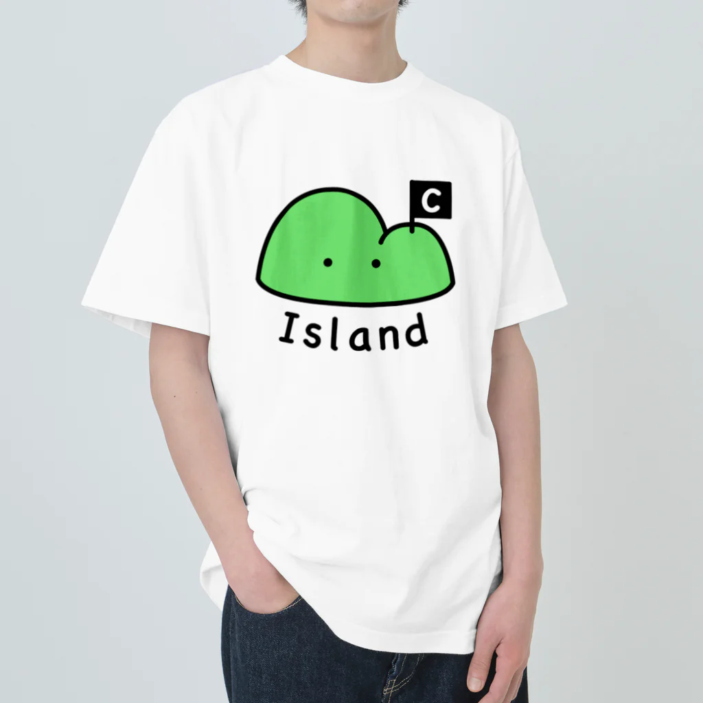 _Island_のIslandアイコン Heavyweight T-Shirt