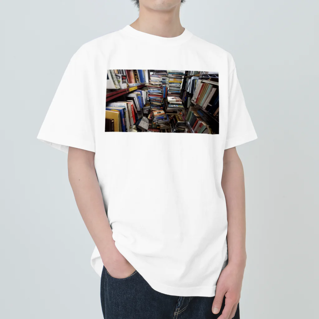 HT  Streets & Photosの本好き、本屋好きのあなたへ ヘビーウェイトTシャツ