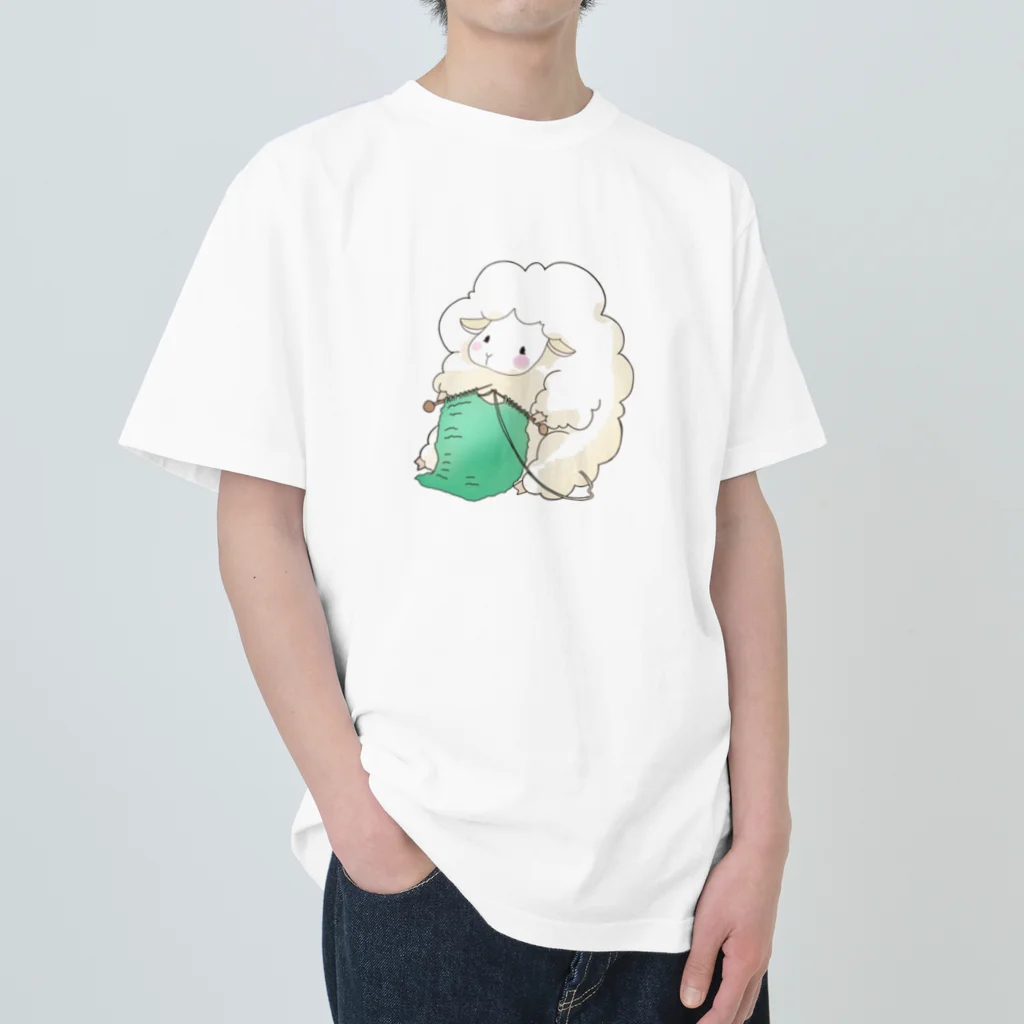 ⋆*⋆ஜ​* ćӈїї⋆ฺ ​ஜ ​｡*のひつじくん ヘビーウェイトTシャツ