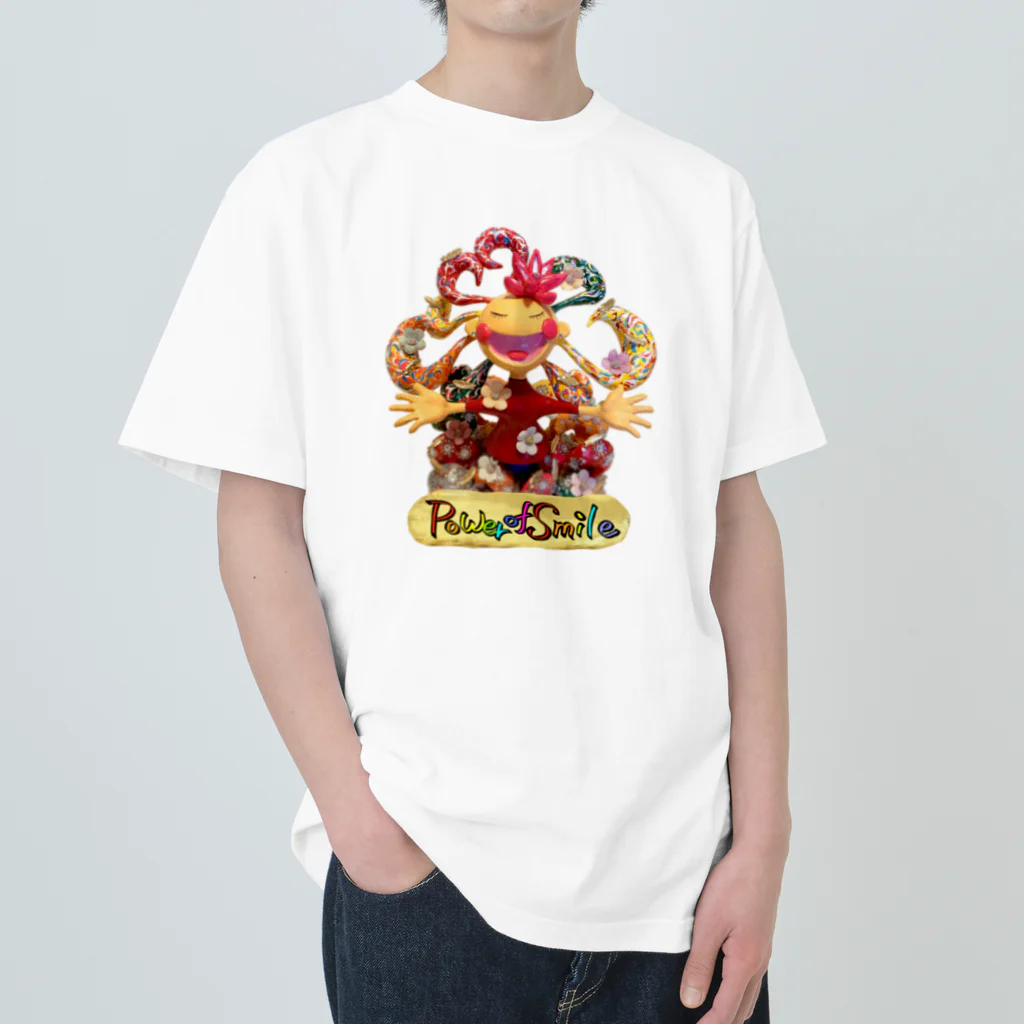 Power of Smile -笑顔の力-のPower of Smile Heavyweight T-Shirt