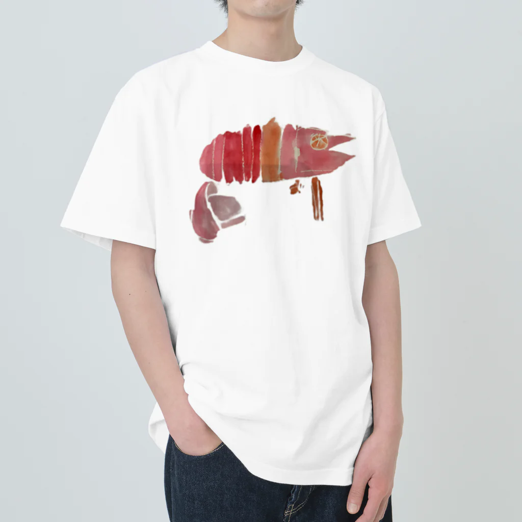 Ｒ.yoのおそらくエビ Heavyweight T-Shirt