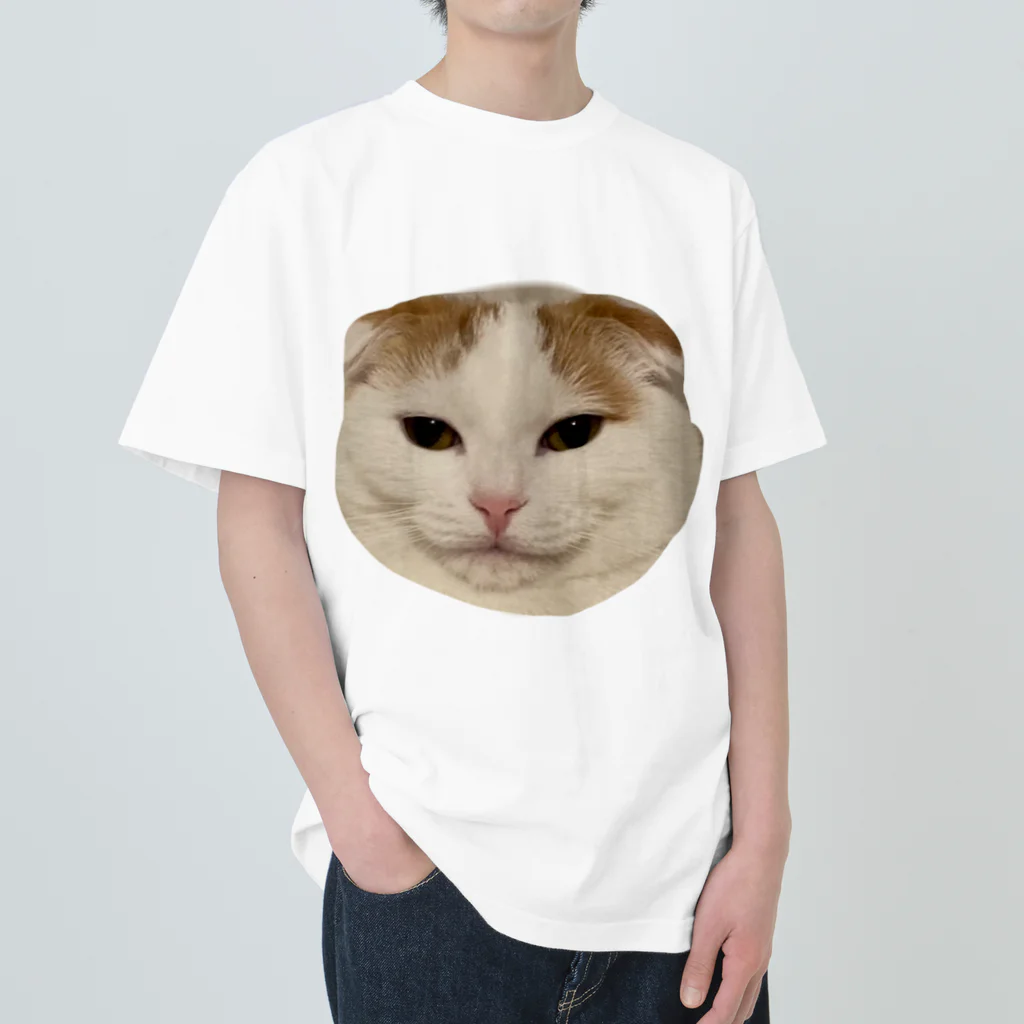 きなこ企画の愛猫きなこのオリジナルグッズ ヘビーウェイトTシャツ