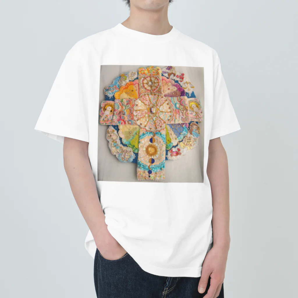 鳩みう子 hatomiucoの365日のキラキラ ヘビーウェイトTシャツ