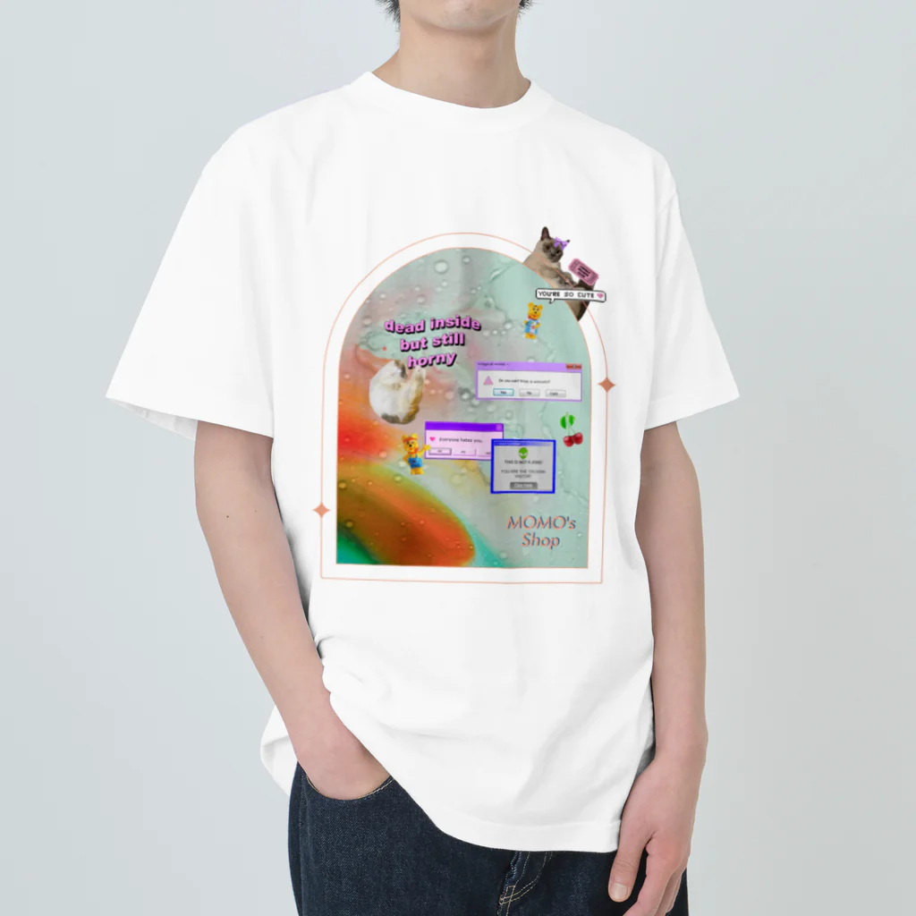 𝙈𝙊𝙈𝙊'𝙨 𝙎𝙝𝙤𝙥のゼリー Heavyweight T-Shirt