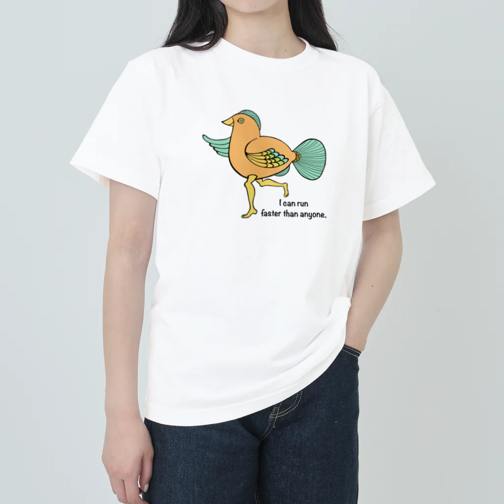 よちーずの彩のエジプト風トリちゃん ヘビーウェイトTシャツ