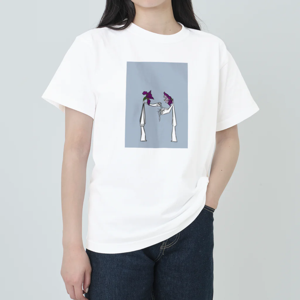 花瓶の疑問の説明するだけ無駄 Heavyweight T-Shirt