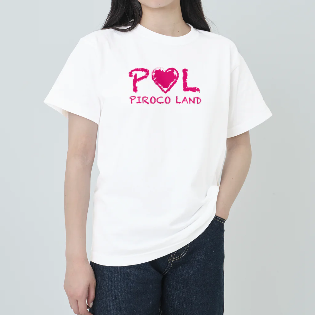 みんなのグッズ屋 tepey -テッペイ-のPIROCO LAND ヘビーウェイトTシャツ