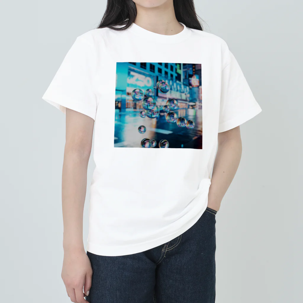 IIIIIIIIのwater_nft Heavyweight T-Shirt