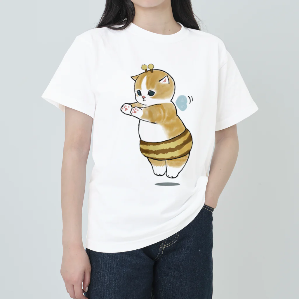 mofusandのはちにゃん ヘビーウェイトTシャツ