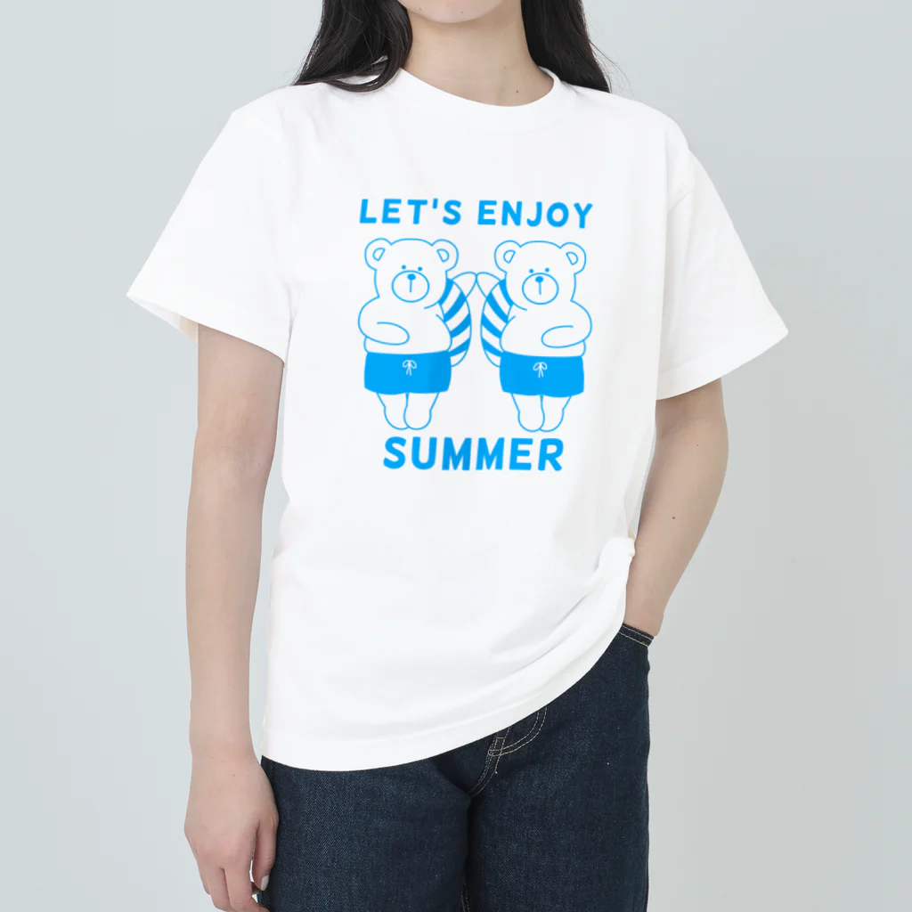  Millefy's shopのLET'S ENJOY SUMMER ヘビーウェイトTシャツ