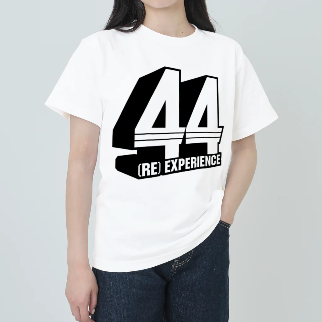 ミニ四駆ショップ４４の４４　３Ｄロゴ Heavyweight T-Shirt