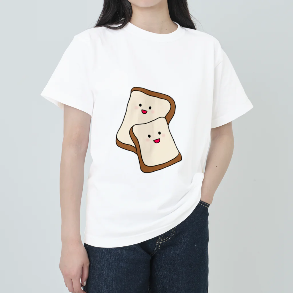 mocha_jasmine_shopの食ぱんファミリー Heavyweight T-Shirt