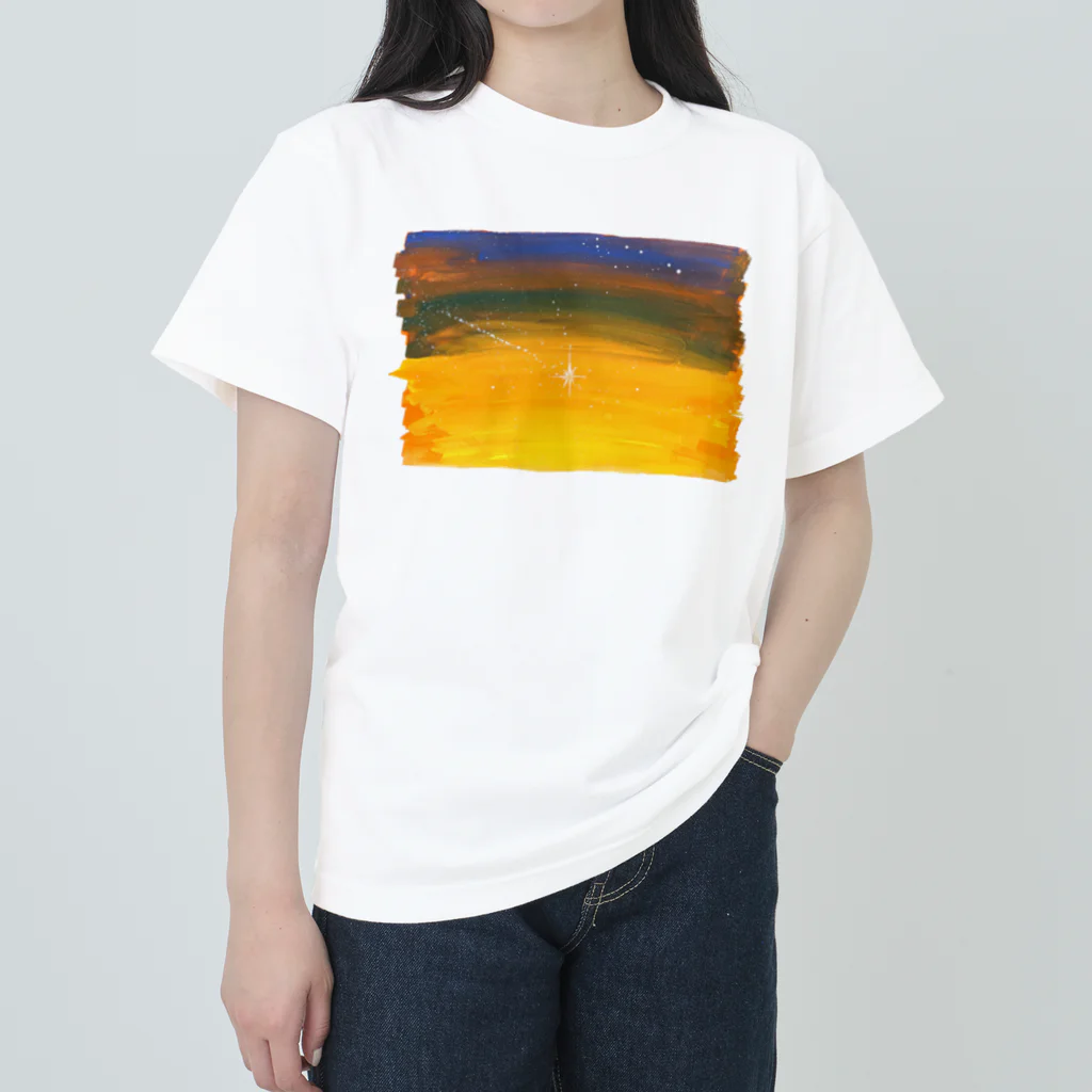 美夜乃闇のｎ回目のおはよう ヘビーウェイトTシャツ