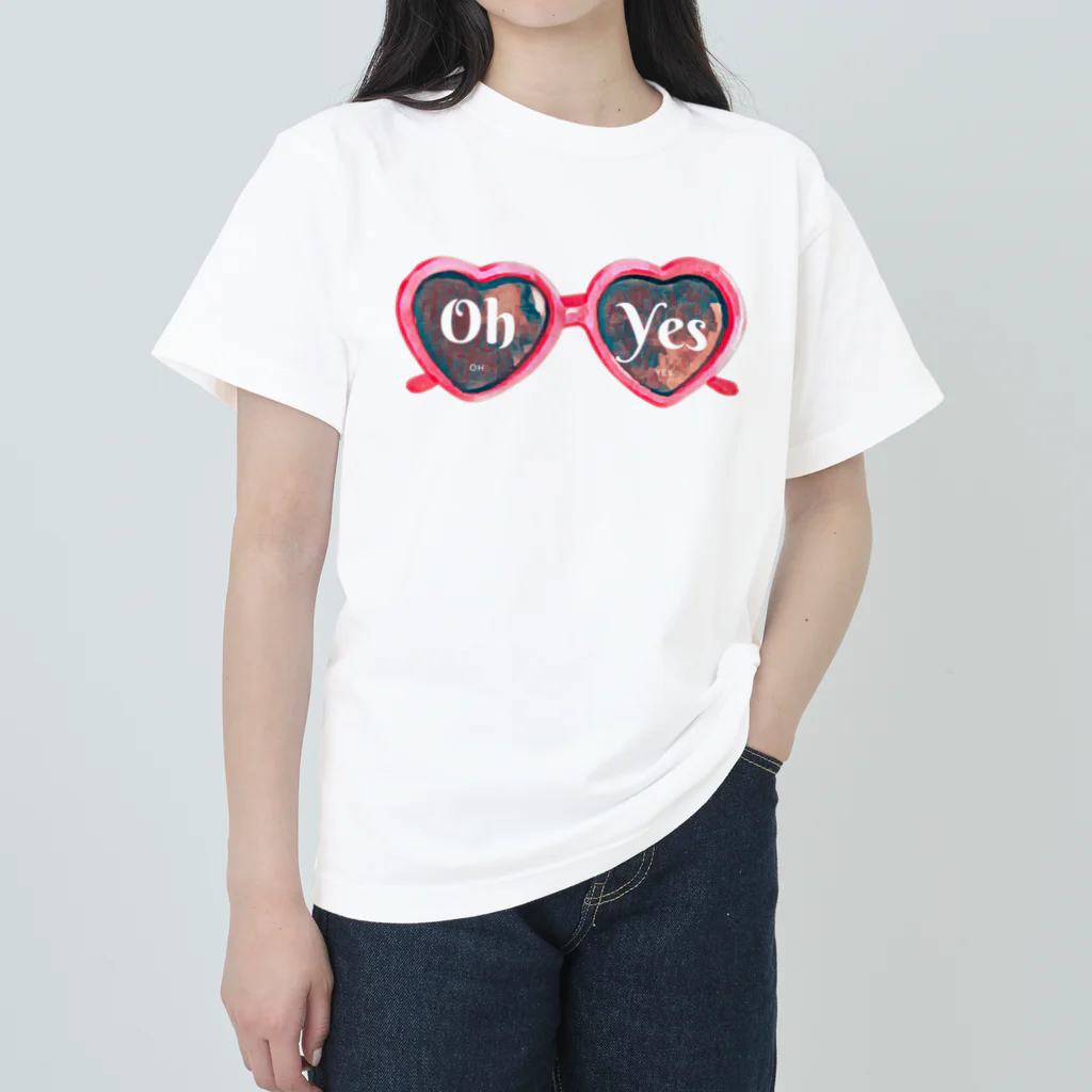 aoi.aoのOh Yes - サングラス ヘビーウェイトTシャツ