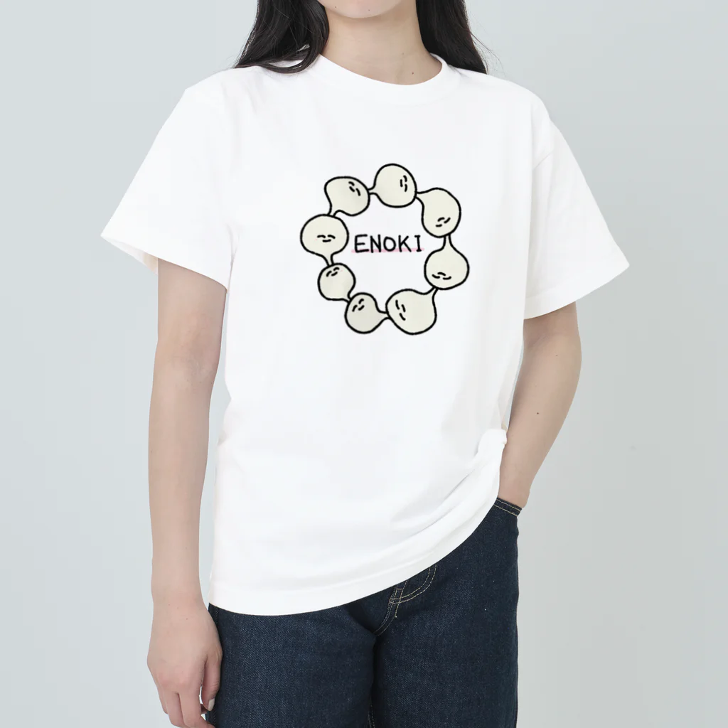 ENOKI_fairyの環状エノキ ヘビーウェイトTシャツ