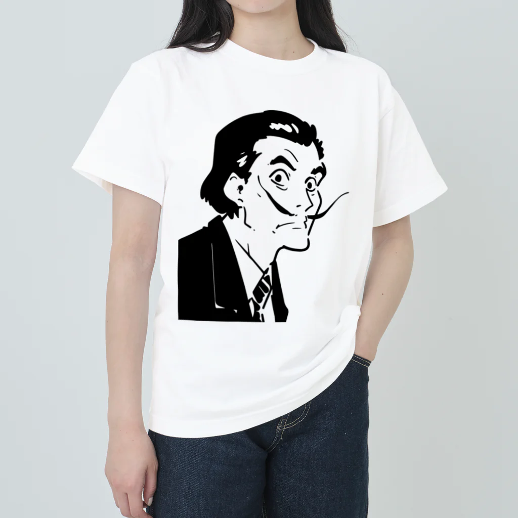 山形屋米店のサルバドール・ダリ(Salvador Dalí) ヘビーウェイトTシャツ