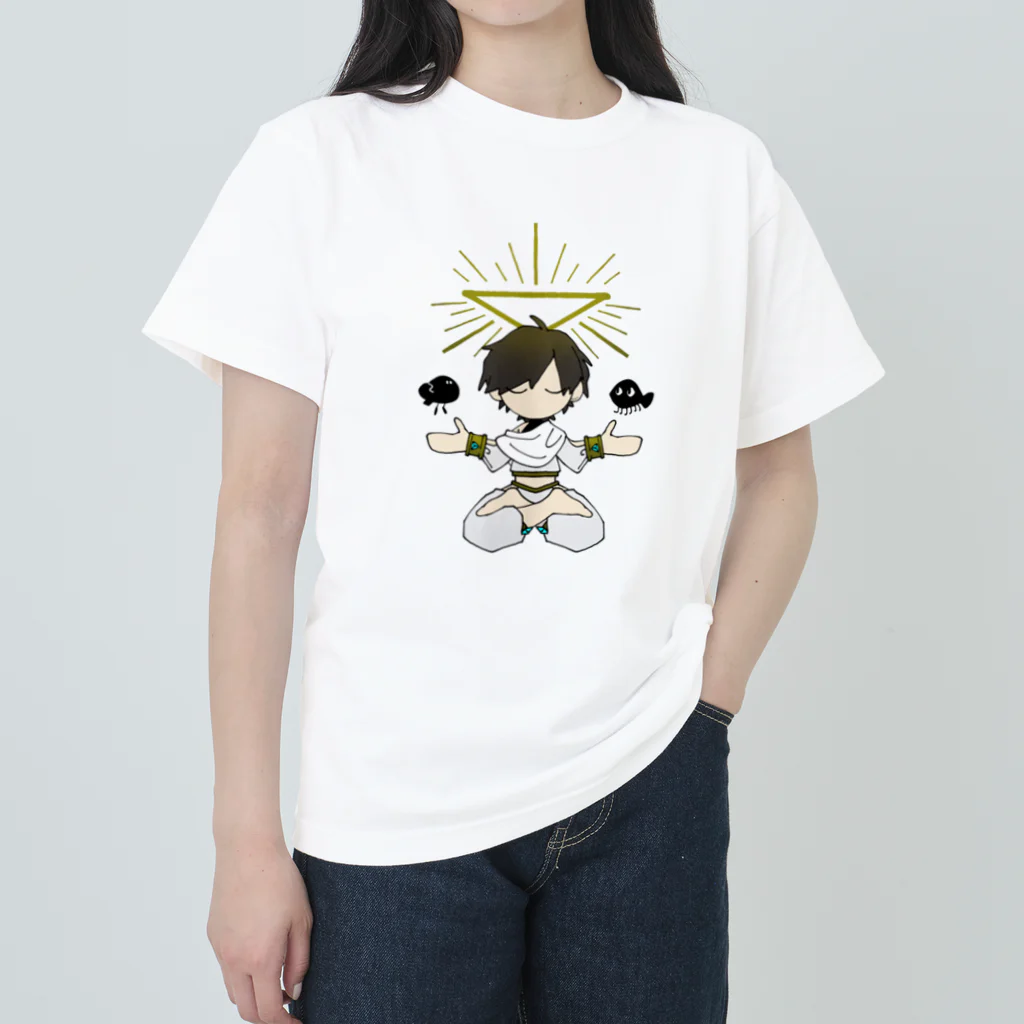 目張屋の天地開闢 Heavyweight T-Shirt