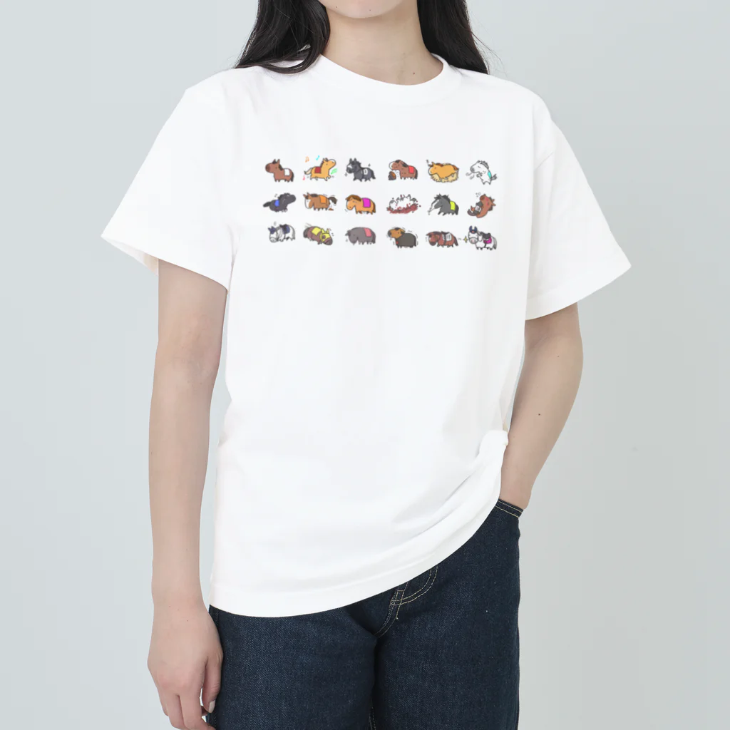 ナトのUMAつめつめ ヘビーウェイトTシャツ