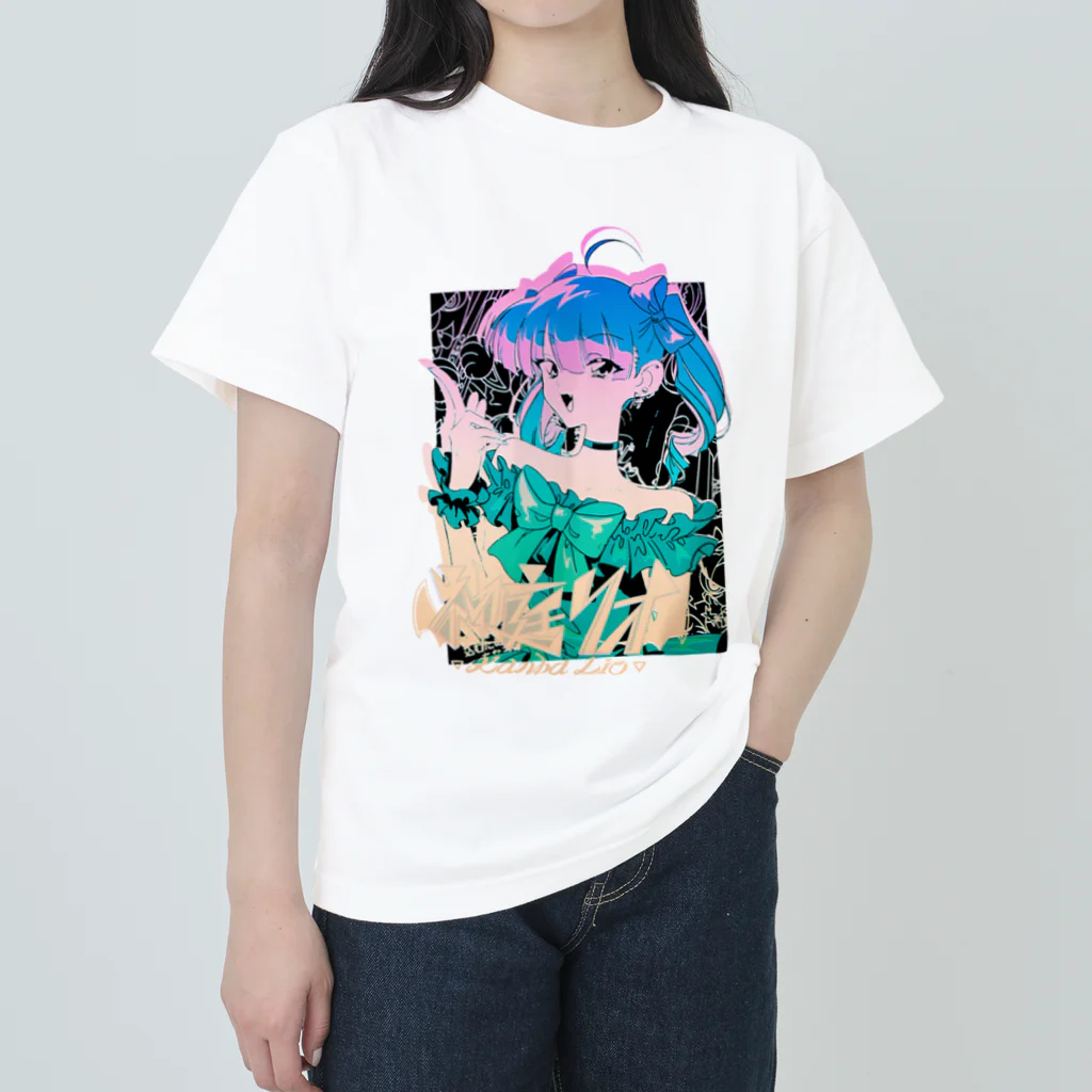 新原邦久の海のない水 ヘビーウェイトTシャツ