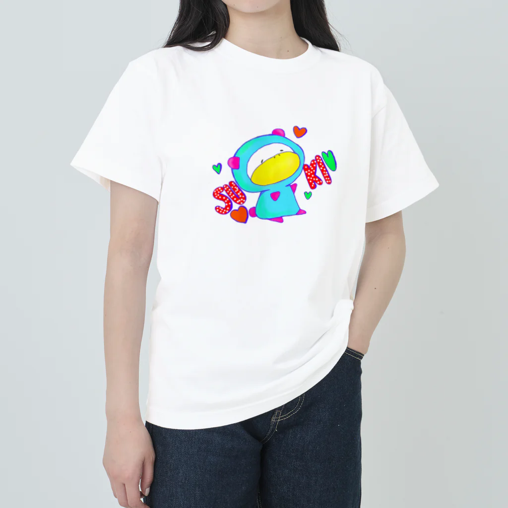 雑貨屋のオソラさんのPOPなすがもん ヘビーウェイトTシャツ