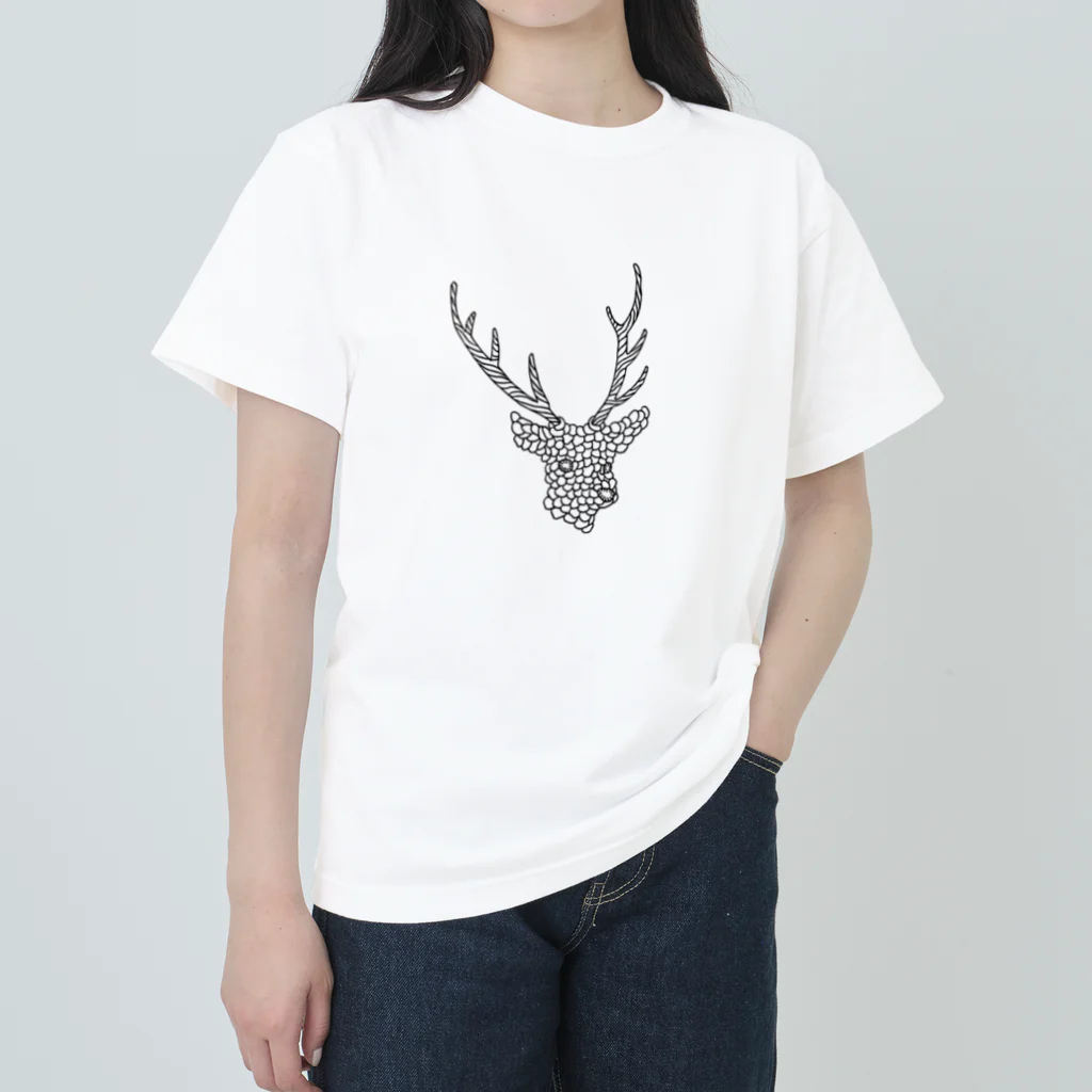 toejanssonのDeeR ヘビーウェイトTシャツ