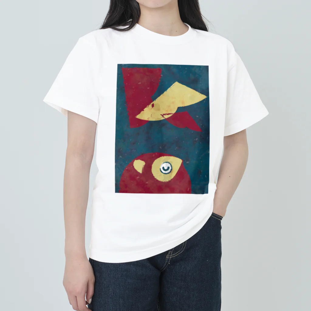 二子舎の浮遊 Heavyweight T-Shirt