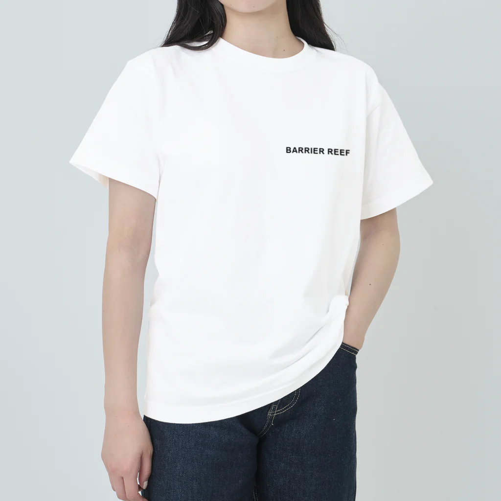 Barrier Reef Storeのclean is not allowed in the world Tシャツ Heavyweight T-Shirt