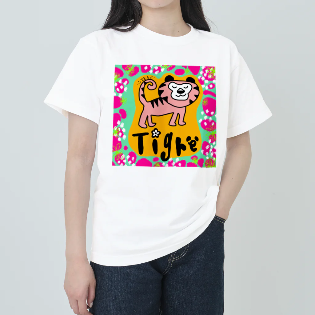 Tigreのトラさん ヘビーウェイトTシャツ