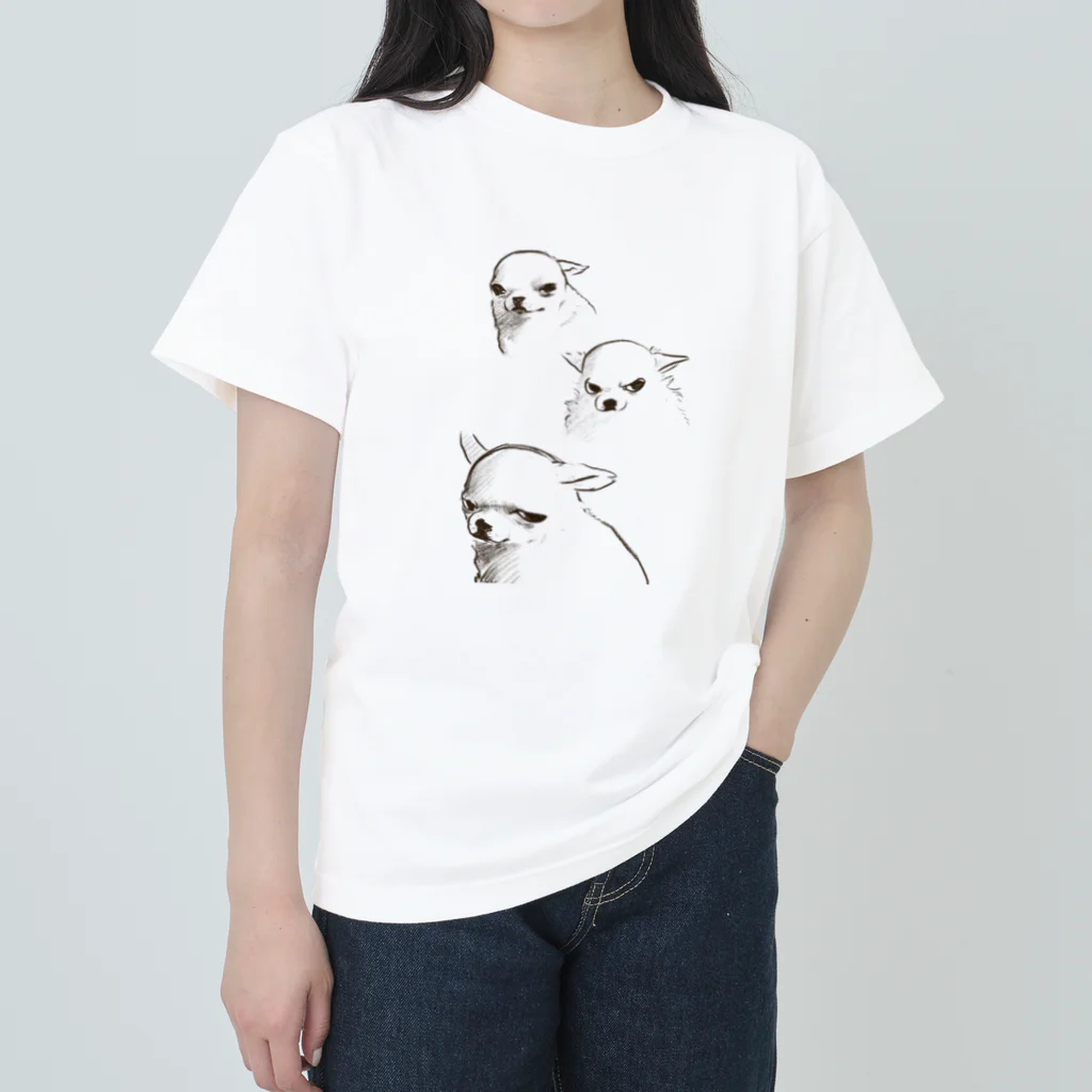 yoinu-ryoudogのちゎゎ ヘビーウェイトTシャツ