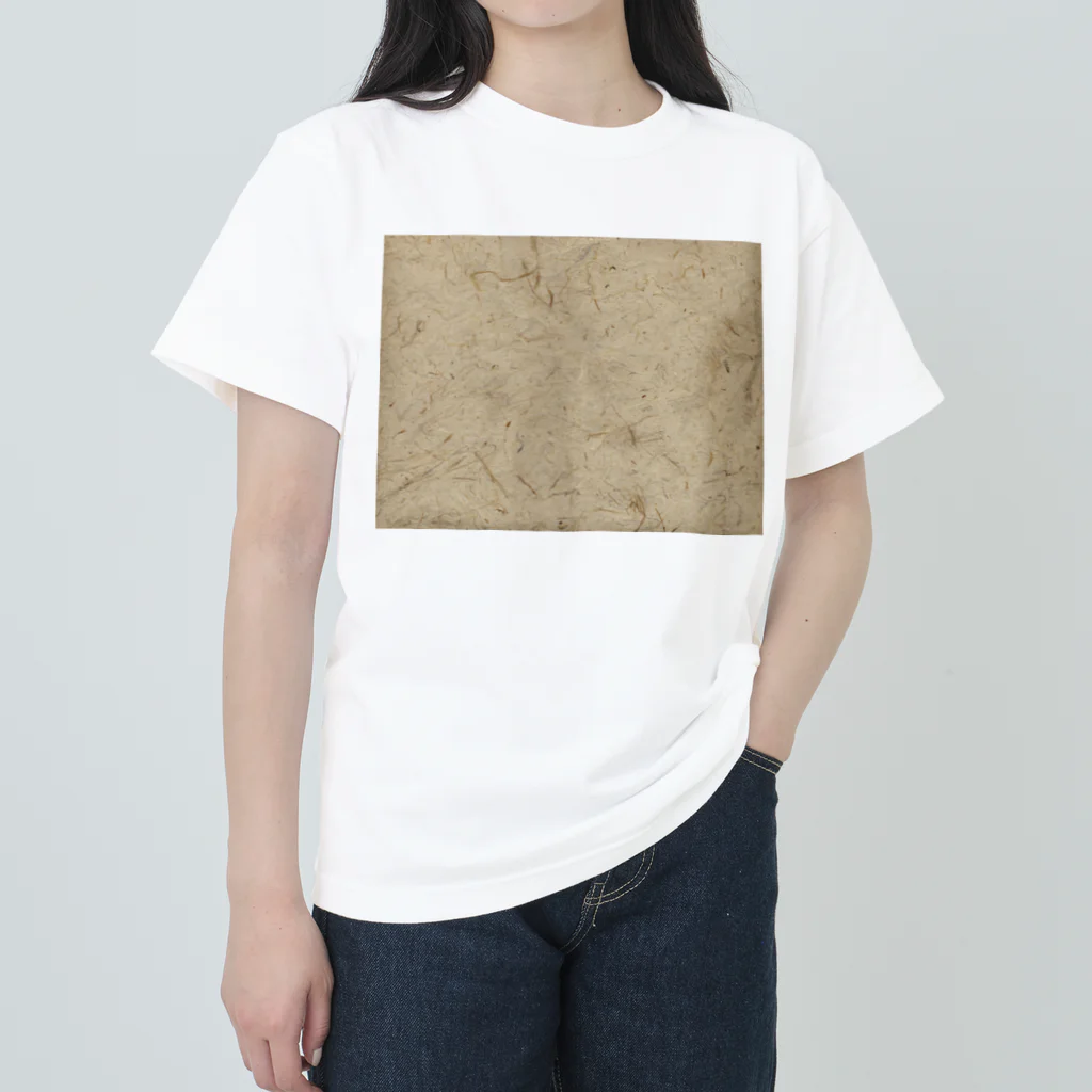 下田村の高級手漉き和紙 ヘビーウェイトTシャツ