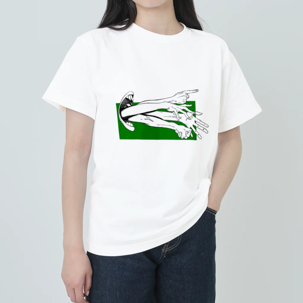 オズマの口から四肢 Heavyweight T-Shirt