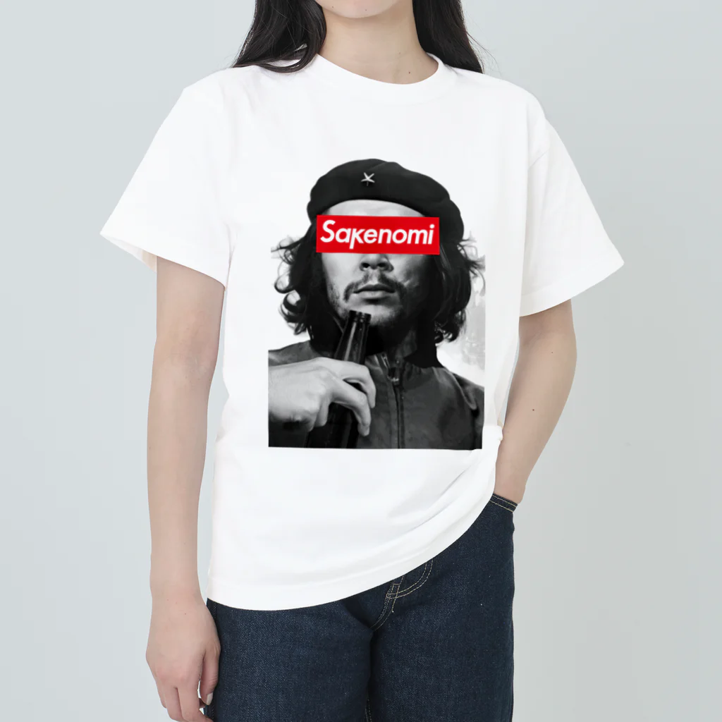 stereovisionのチェ・ゲバラとsakenomi ヘビーウェイトTシャツ