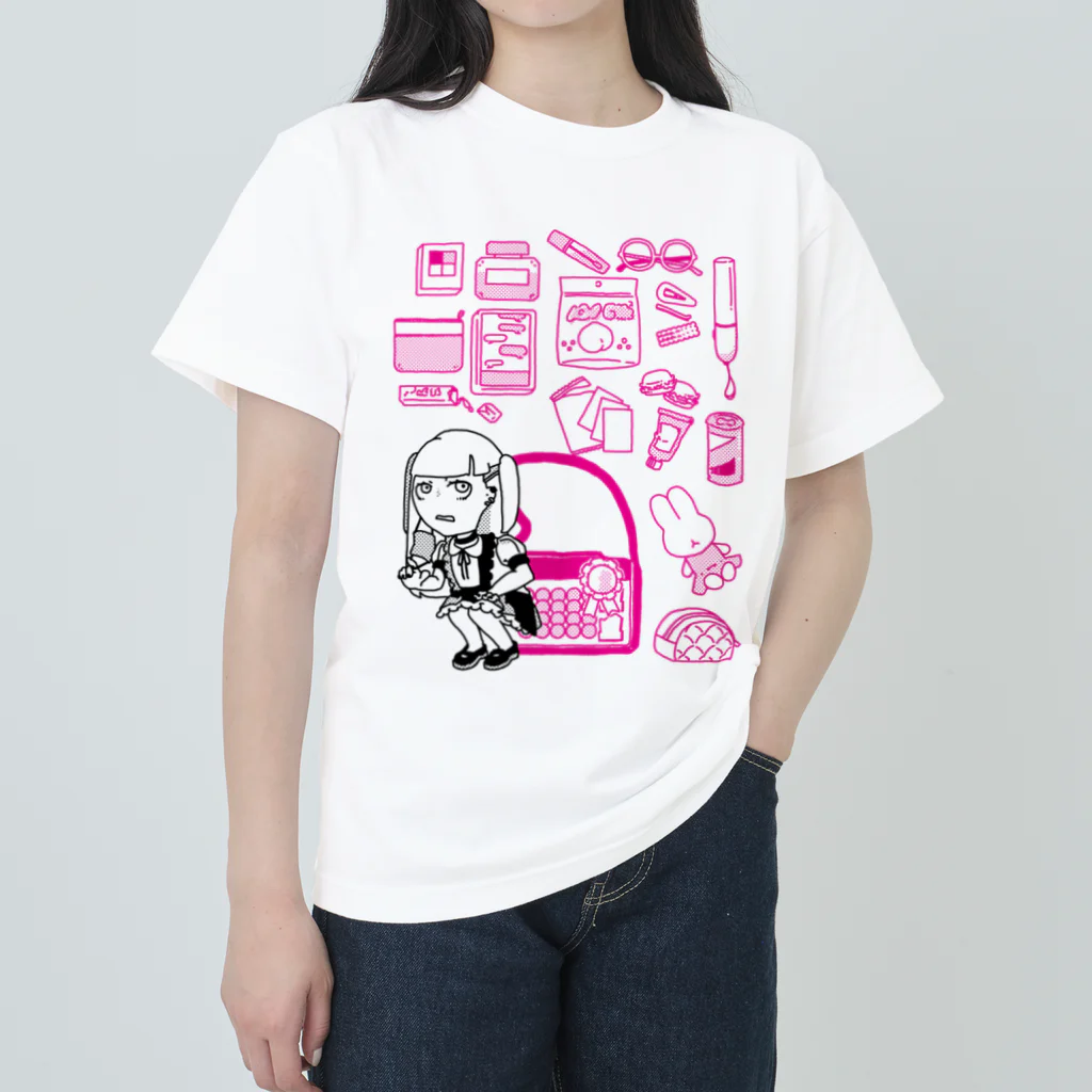 まつだあゆのすずりのあたし♡限界♡KAWAII ヘビーウェイトTシャツ