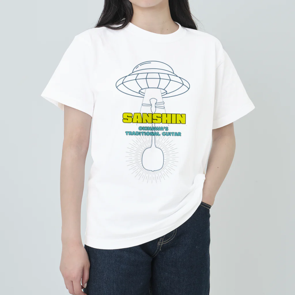 アイシングクッキー専門店せき屋の三線との遭遇☆ Heavyweight T-Shirt