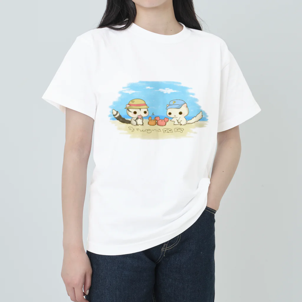 puQmalsのpuQmals フクモモsummer Heavyweight T-Shirt