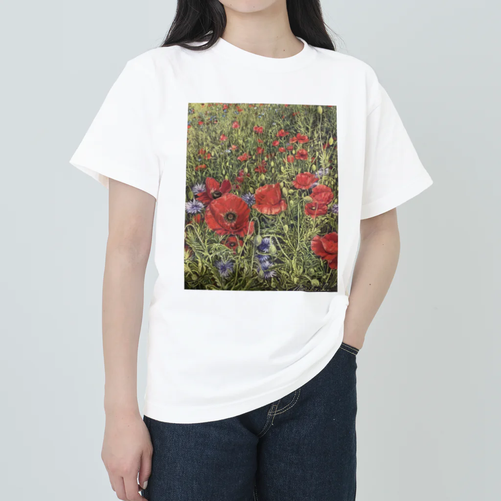 BouqueTのコクリコ ヘビーウェイトTシャツ