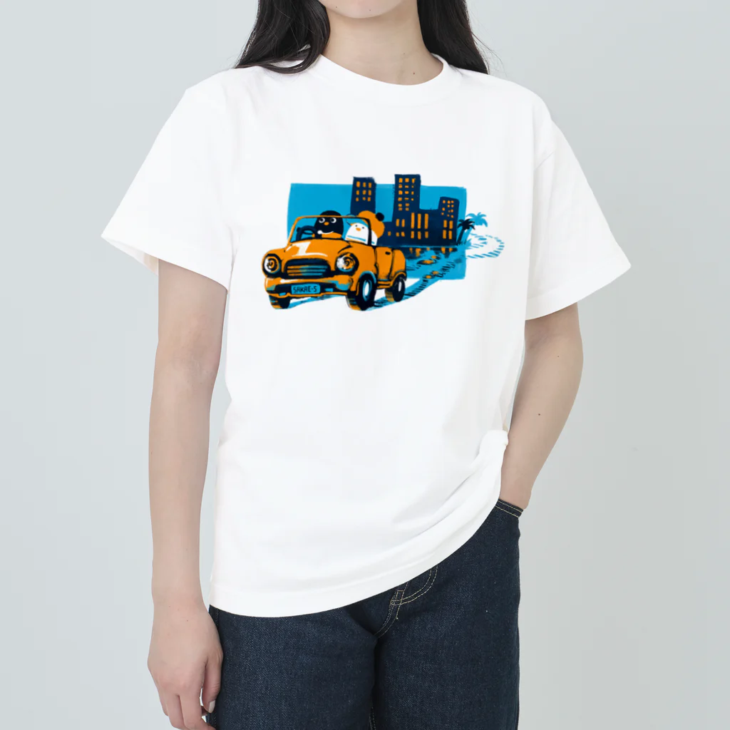 SAKAE&するばのドライブGO Heavyweight T-Shirt