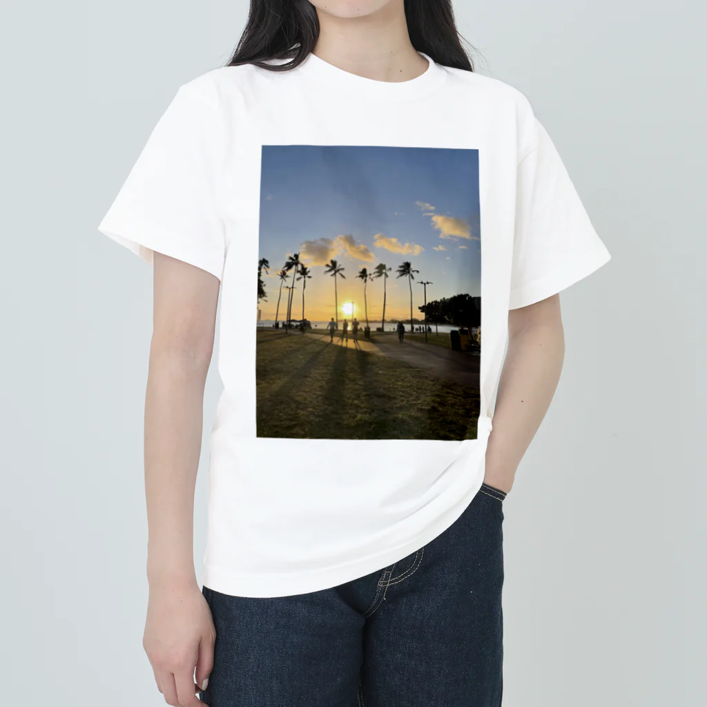 MAMO porschoのSUN SET Heavyweight T-Shirt