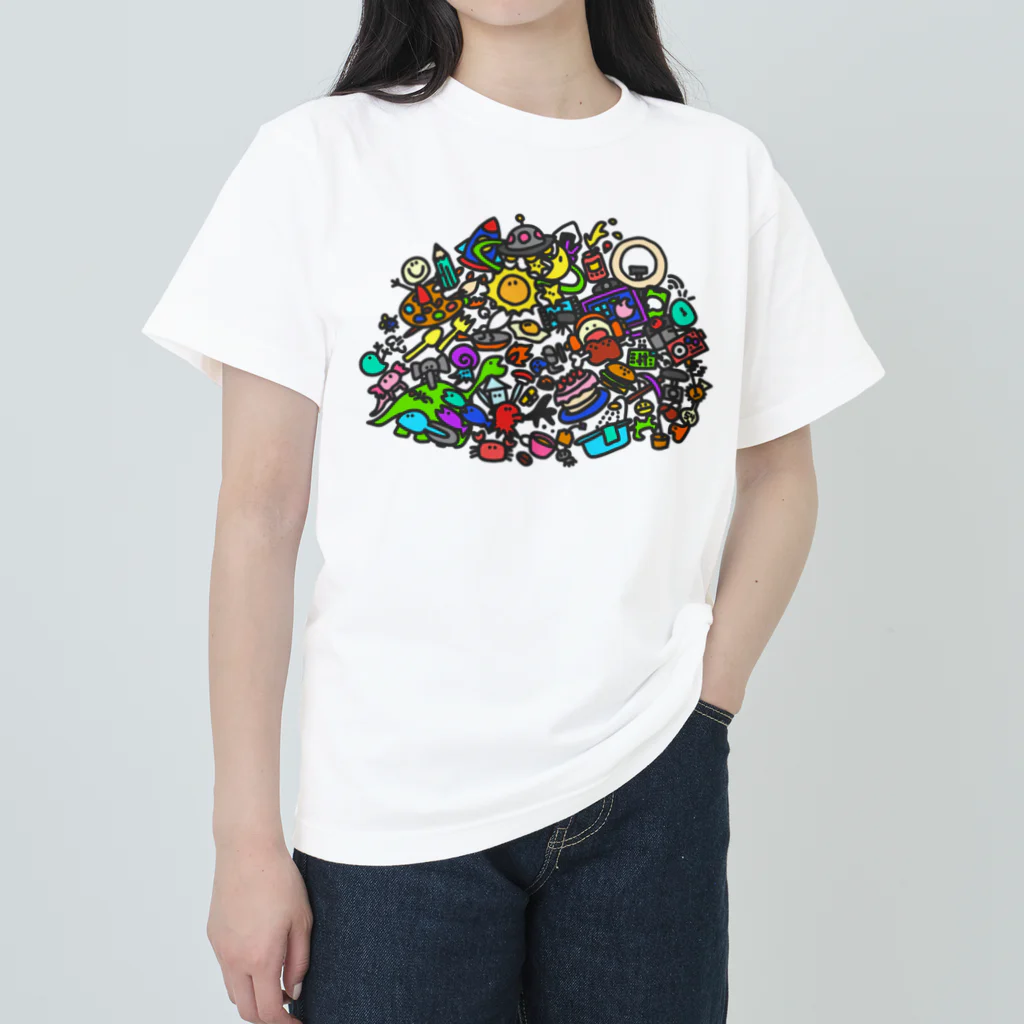 gogoteam54のごちゃごちゃのいろいろ ヘビーウェイトTシャツ