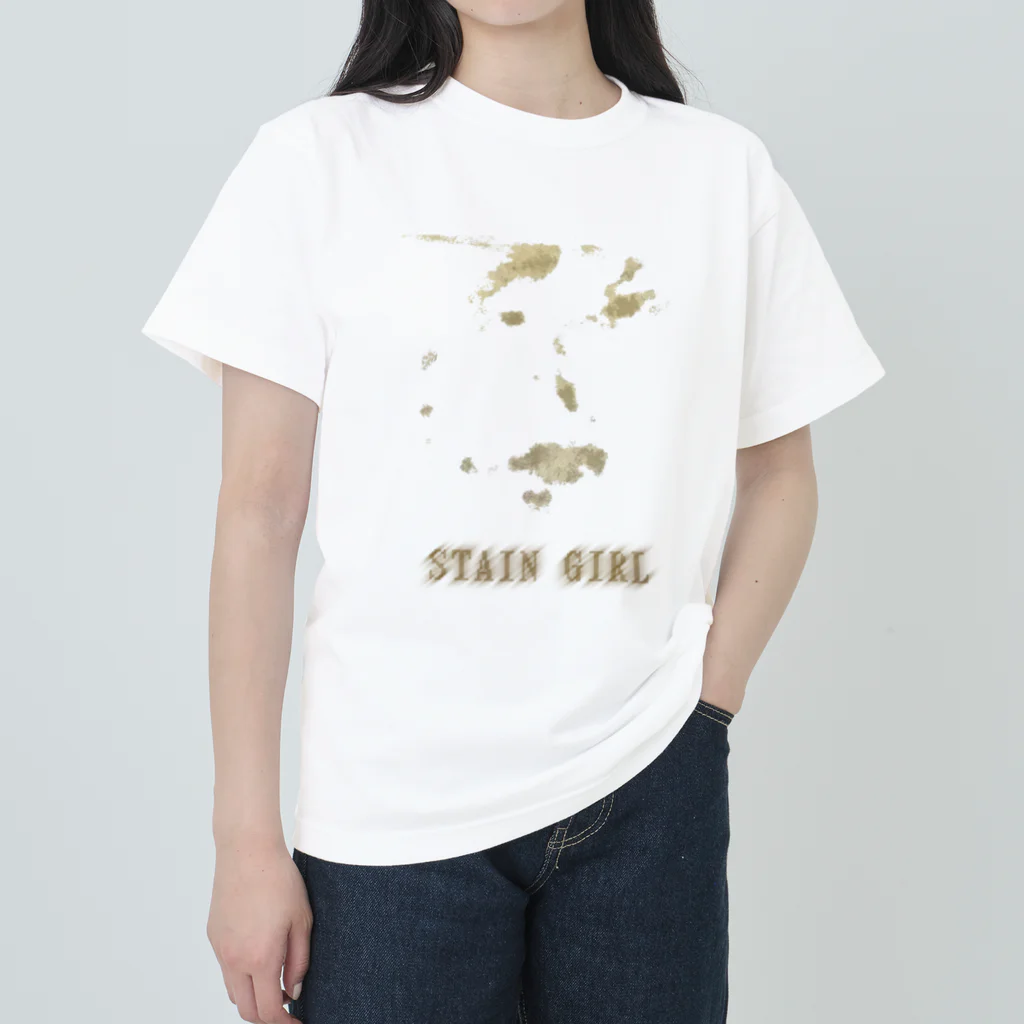 kuwanodonのSTAIN GIRL ヘビーウェイトTシャツ