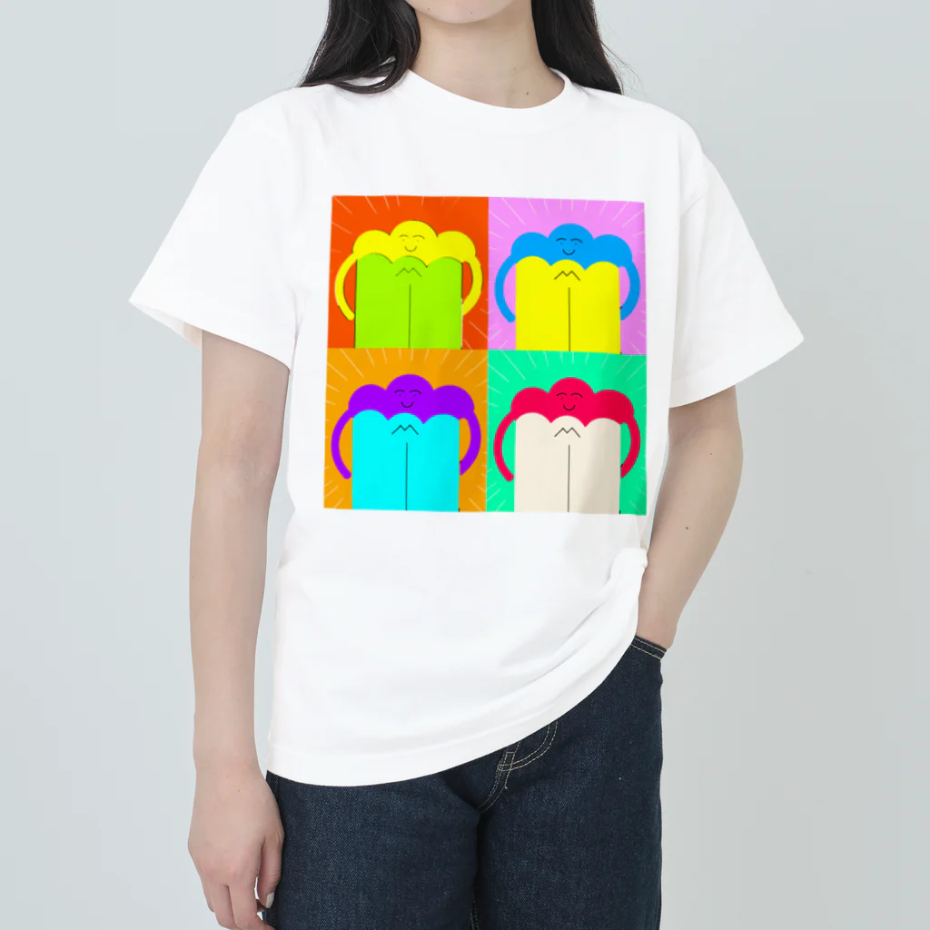 蒸しぱんくん！の蒸しぱんくん Heavyweight T-Shirt