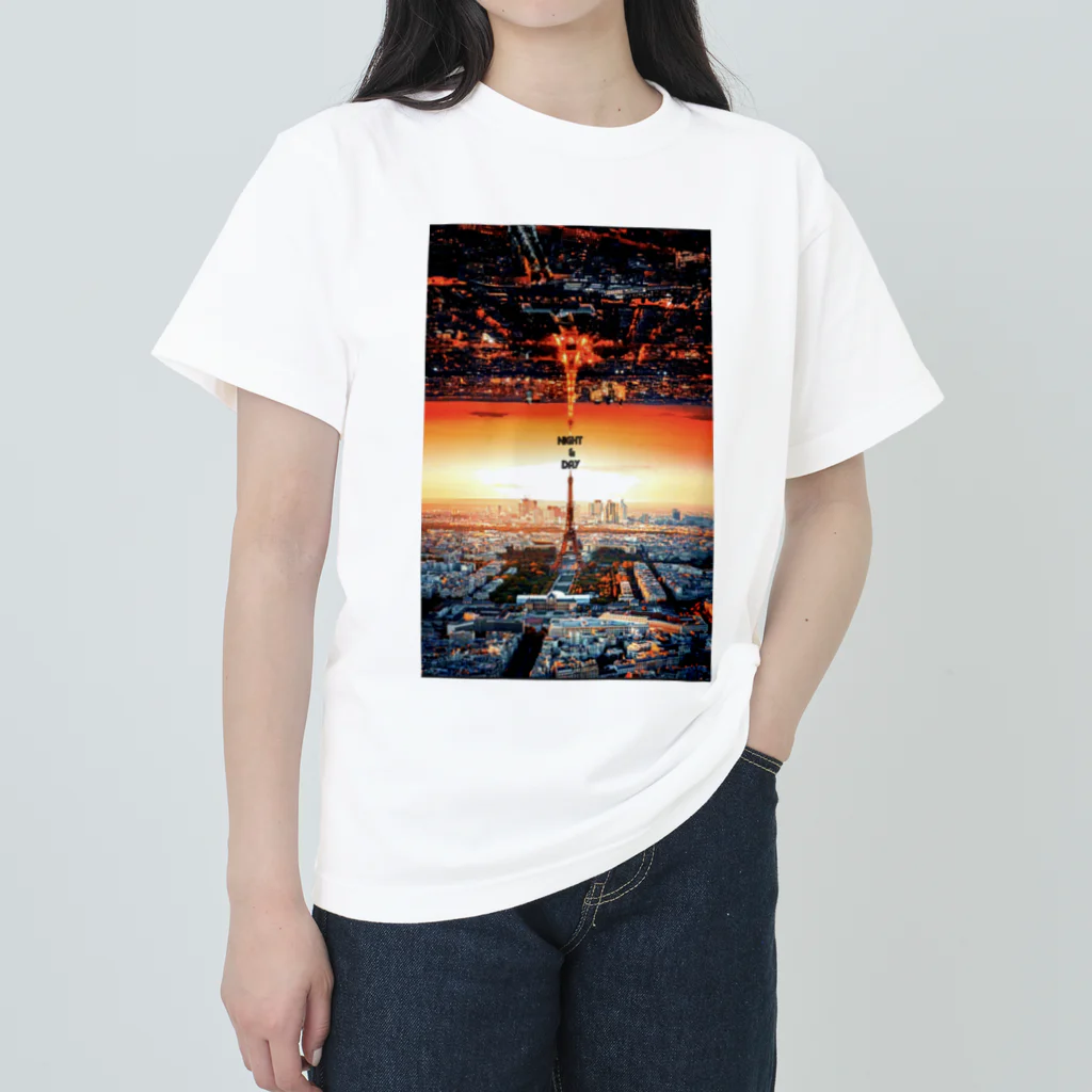 Dream makerの昼と夜 ヘビーウェイトTシャツ