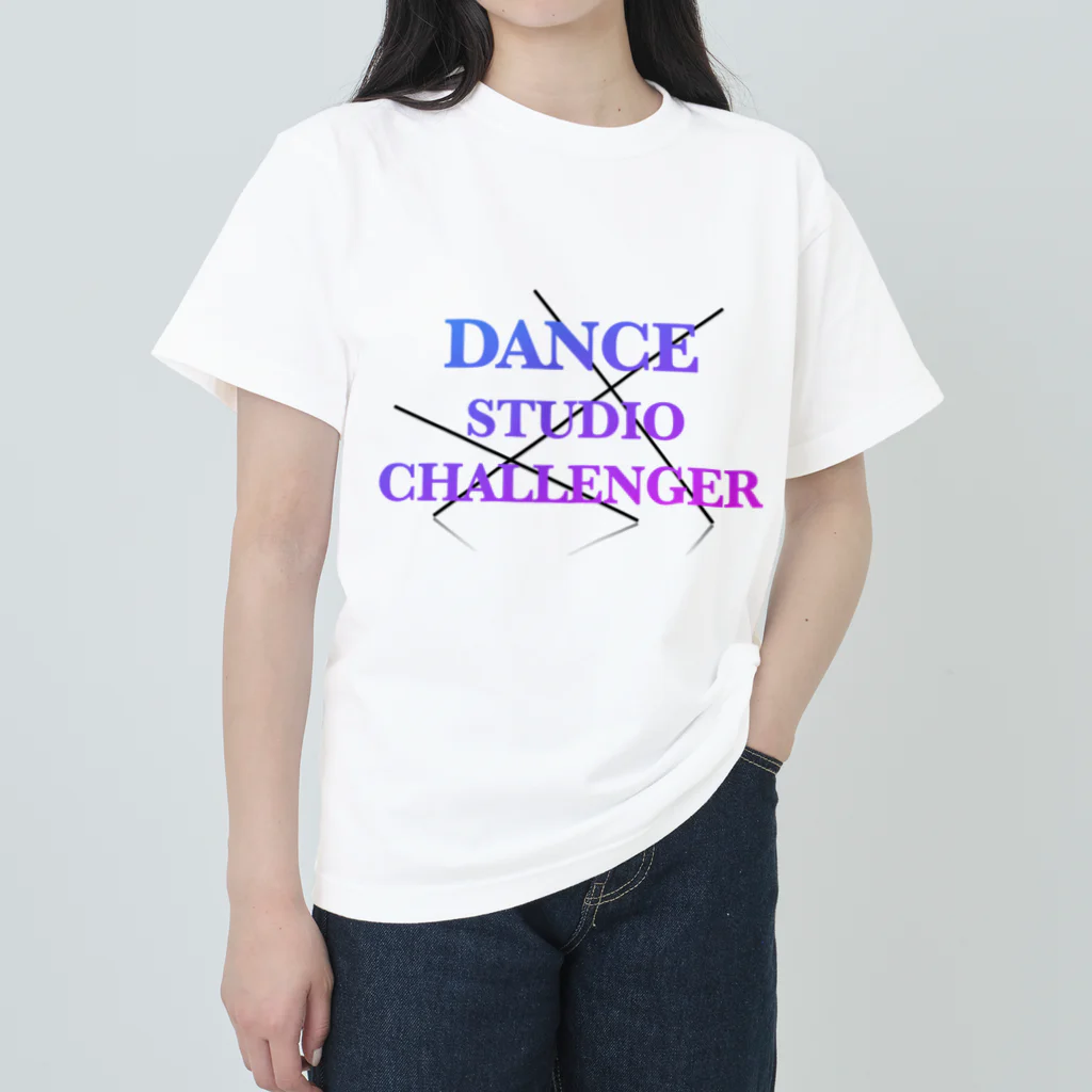 YUJI_THE_CHALLENGERのダンススタジオChallenger ヘビーウェイトTシャツ