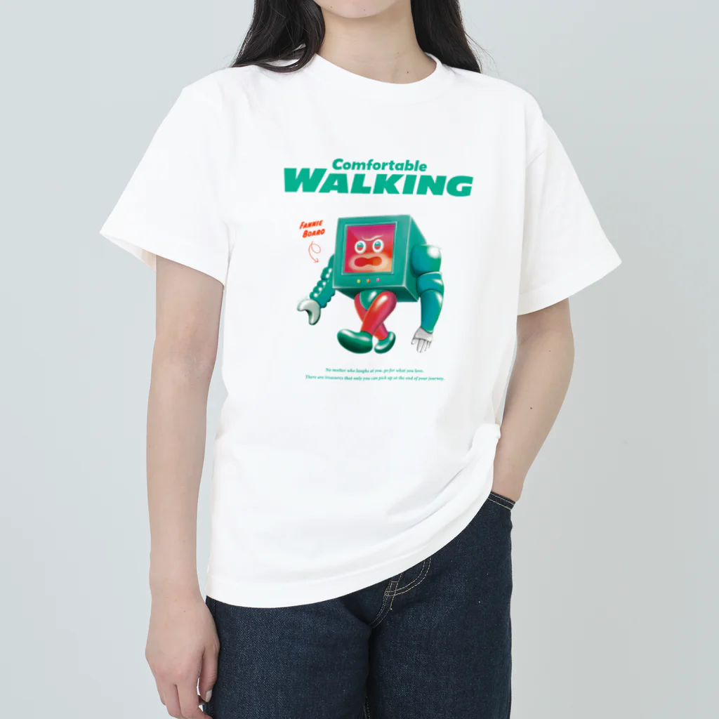 yamaguchi_shunsuke_のComfortable WALKING ー FANNIE BOARD ー ヘビーウェイトTシャツ