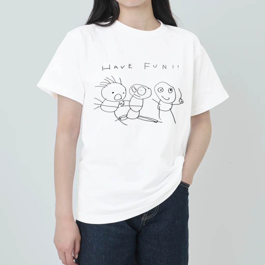 yume_guardの息子の楽しい毎日 ヘビーウェイトTシャツ