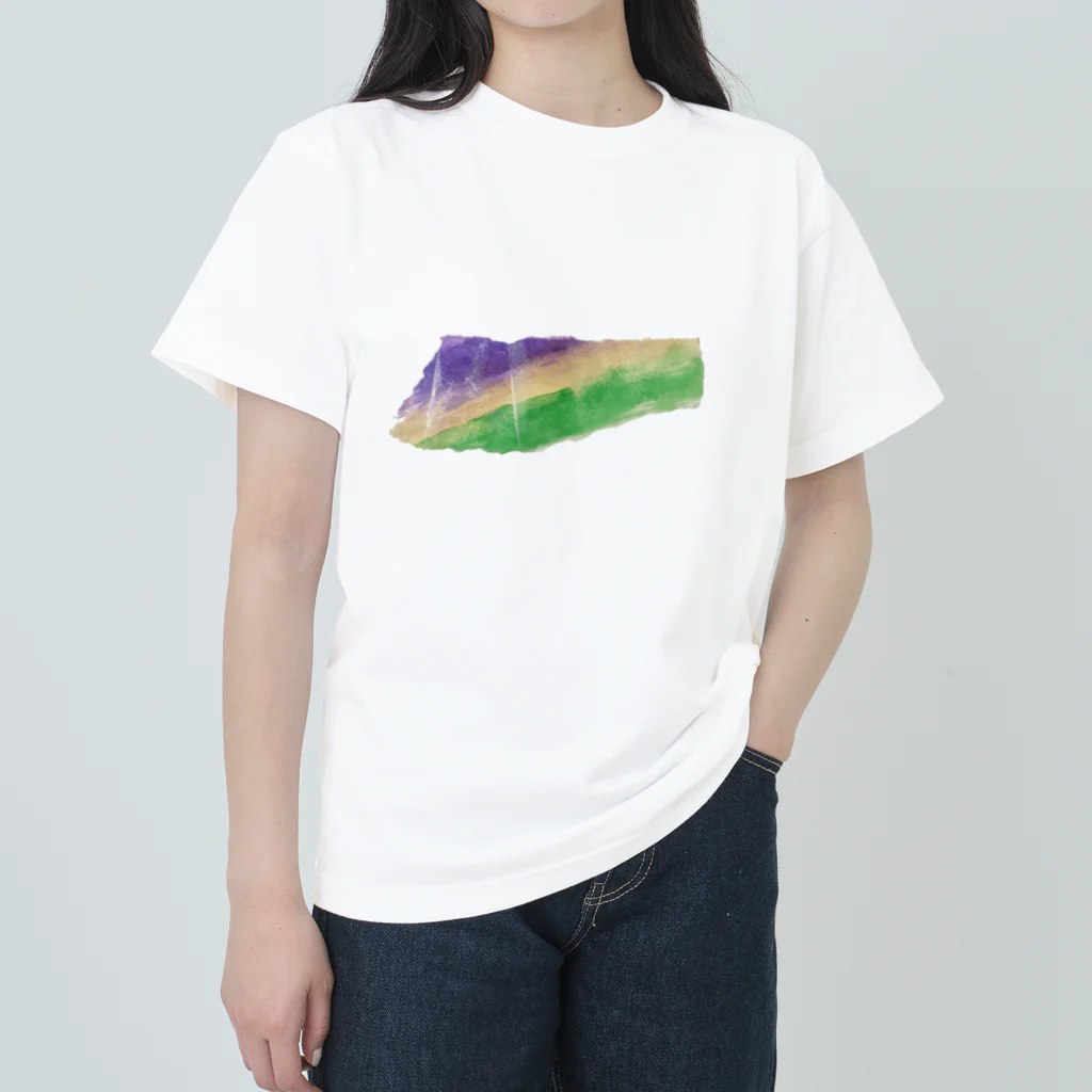 あいぽん✩わーるど。のあれの道 ヘビーウェイトTシャツ