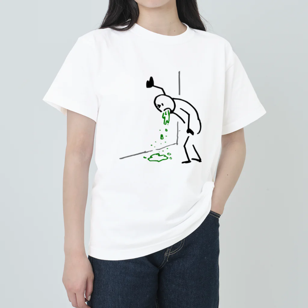 MiRockの嘔吐くん ヘビーウェイトTシャツ