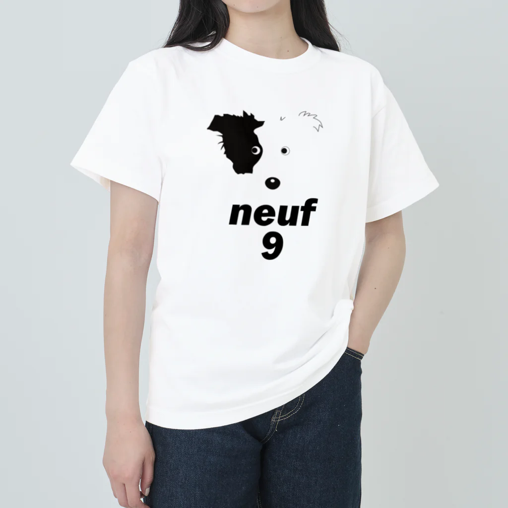 Bordercollie StreetのBorder Collie nf9 ヘビーウェイトTシャツ