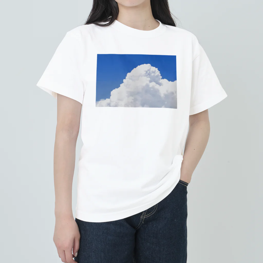 saru_pontaのBLUESKY Heavyweight T-Shirt